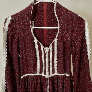 Floral Gunne Sax Maxi